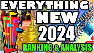 Everything NEW at Six Flags for 2024 – Ranked From Worst to Best [upl. by Barbee]