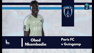 Obed Nkambadio GK vs Guingamp  2023 [upl. by Ferriter]