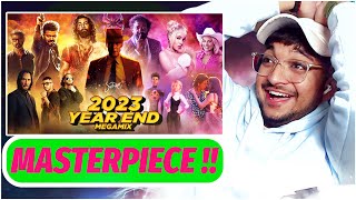 2023 YEAR END MEGAMIX  SUSH amp YOHAN Reaction Video  BEST 250 SONGS OF 2023  JUNIOR REACTS [upl. by Newcomb]