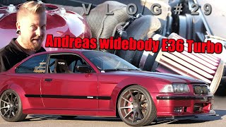 ÅTERUPPSTÅNDELSEN Andreas breddade E36 turbo  vlog 29 [upl. by Tabbitha]