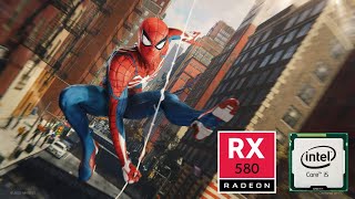 Marvel’s SpiderMan Remastered na rx 580 e i5 2500 [upl. by Trotter]