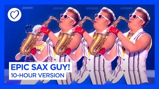 Epic Sax Guy  10 Hour Version  But when does the beat drop 🤔 [upl. by Airahs909]