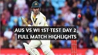 AUSTRALIA vs WEST INDIES 1ST TEST DAY 2 Highlights 2024  AUS vs WI 1ST TEST Highlights 2024 [upl. by Hughett]