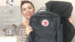 Okul  Sırt Çantası Önerileri Yaşadığım Sorunlar  Kanken Herschel Eastpak [upl. by Novonod179]