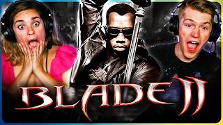 BLADE II Movie Reaction  First Time Watch  Wesley Snipes  Kris Kristofferson  Ron Perlman [upl. by Sivra]