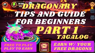 dragonary nft game tips and guide for beginners PART 1  tagalog [upl. by Oj545]