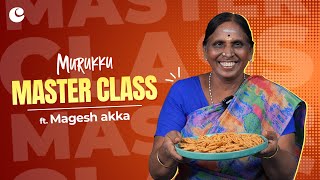 Homestyle Murukku ft Magesh Akka  Homemade Murukku  Murukku Masterclass  Cookd [upl. by Ayatal]