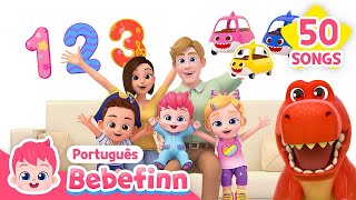 👶As Melhores 50 Músicas do Bebefinn  Férias   Completo  Bebefinn em Português  Canções Infantis [upl. by Ahseinaj]