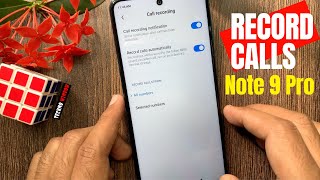 How to Record Calls Automatically in Redmi Note 9 Pro [upl. by Barbarese]