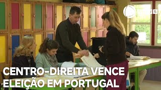 Centrodireita vence eleição legislativa em Portugal [upl. by Ramses]