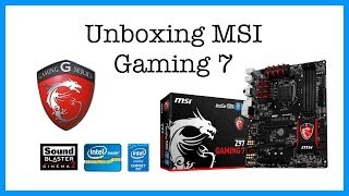 Unboxing  Review de la MSI Gaming 7 [upl. by Enyrb]