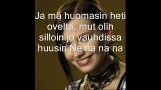 Anneli Mattila  Ne na na na Lyrics [upl. by Aninahs108]