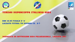 Futsal AMF Italy Italian Supercup 2024 Trophy [upl. by Abisha]