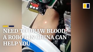 Need to draw blood A robot in China can help you [upl. by Nylorahs]