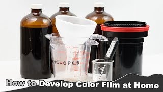 How to Develop C41 Color Film at Home Step by Step Easy Tutorial [upl. by Anik115]