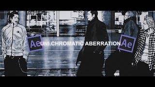 UniChromatic Aberration Effect  After Effects [upl. by Montague]