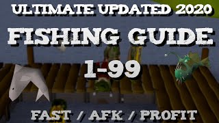 Updated 2020 Ultimate Osrs Fishing Guide 199  Fast  Afk  Profit [upl. by Ittam]