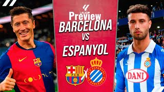 FC Barcelona vs Espanyol Preview  Catalan Derby  Fermin Lopez signed a new contract [upl. by Aan]