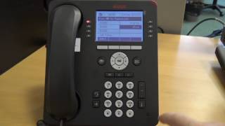 Call Forwarding Using The New Avaya Phones [upl. by Janeva360]