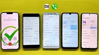 iPhone 13 PROMAX Calling on XIAOMI REDMI NOTE 5A5710 Incoming Call [upl. by Imled]