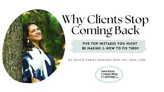 Why Are Clients Not Coming Back Top Mistakes That Are Costing You Clients and how to fix them [upl. by Melcher746]