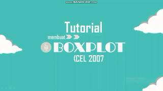 Cara Membuat Box Plot dengan Excel2007 [upl. by Hakim]