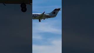 Beechcraft Beechjet AIRMED landing San Antonio TX aviationchannel planespotting [upl. by Sidwel]