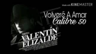 Volveré a Amar Calibre 50 Karaoke JETZ [upl. by Ahsekam]