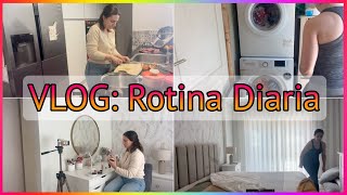 VLOG ROTINA DIARIA  ORGANIZAÇAO DA CASA FIZ ALMOÇO I Bruna Rodrigues [upl. by Marve]