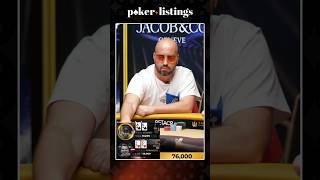 Ponakovs vs Bryn Kenney in a HUGE 400bb 4bet pot poker tritonpoker [upl. by Namrac]