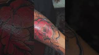 lifeoftattoostudio colourtattoo flowertattoo worldmark delhi new newshot ￼trending [upl. by Ofella]