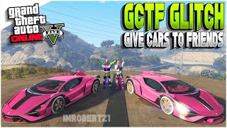 GTA 5 Give Cars To Friends GCTF Glitch FACILITY How To Get Cars FREE GTA 5 Glitches [upl. by Rizika]