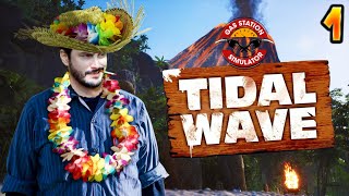 LE RETOUR DE CRUSOÉ ET DE LA POMPE À FRIC  Gas Station Simulator DLC TIDAL WAVE [upl. by Wehttan]