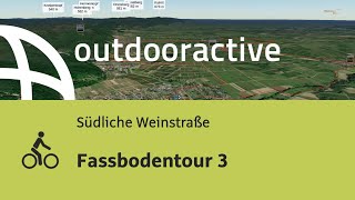 Radtour an der Südlichen Weinstraße Fassbodentour 3 [upl. by Llerej]