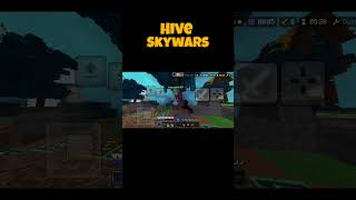 Hive skywars 1v1 with MCPLAYSYT1 hiveskywars [upl. by Trescott]