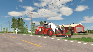 AMERICAN FARMING  EP 3  FALL TILLAGE amp FERTILIZER [upl. by Annalee]