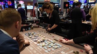 Croupiers Show Off Impressive Skills At Casino Championship [upl. by Decato]