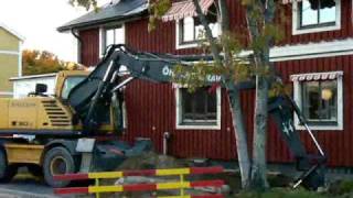 Volvo EW180B med Rototilt [upl. by Nagyam]