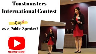 Toastmaster Evaluation Contest [upl. by Friend]