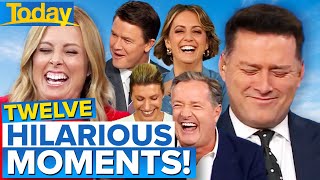 12 live TV moments that had Aussie hosts losing it 😂  Today Show Australia [upl. by Justus285]