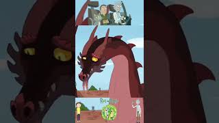 La Ley y el Dragorden parte 22  Rick y Morty 4x04 shorts rickymorty cartoon [upl. by Ardnaskela189]