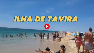 A ILHA DE TAVIRA JÁ FOI CONSIDERADA UMA DAS MELHORES PRAIAS DO MUNDO PARA FAZER FÉRIAS EM FAMÍLIA [upl. by Stimson]