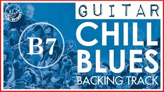 Chill Blues Backing Track in B [upl. by Jeremias420]