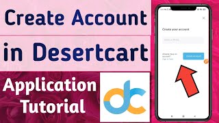 How to Create Account in Desertcart App [upl. by Ecirp]