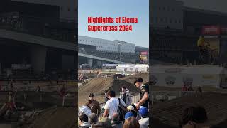 Highlights of Eicma Supercross 2024 italy asmr motovlog motorcycle shortvideo short [upl. by Yenahs836]