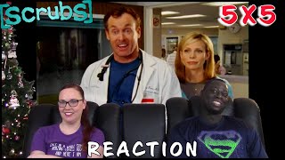 SCRUBS 5X5 My New God REACTION FULL Reactions on Patreon [upl. by Wasson455]