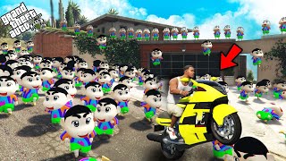 GTA 5  Franklin Search 1000 Shinchan In GTA 5  GTA 5 mods [upl. by Alioz]