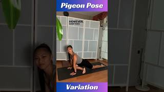 Pigeon Pose Alternative Figure Four for Hip Relief [upl. by Tarfe]