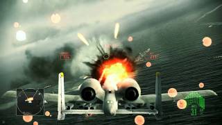 Ace Combat Assault Horizon  Mission 10 Hostile Fleet  HD  Difficulty Elite [upl. by Oberg]