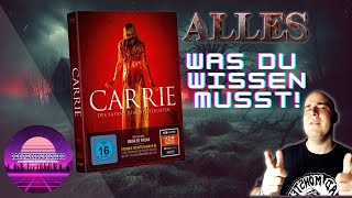 Carrie  3Disc Limited Collectors Mediabook im Schuber UHD  REVIEW UNBOXING [upl. by Llerol]